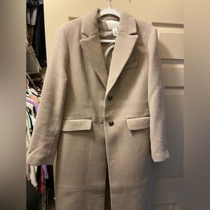 Light brown, beige H&M coat
